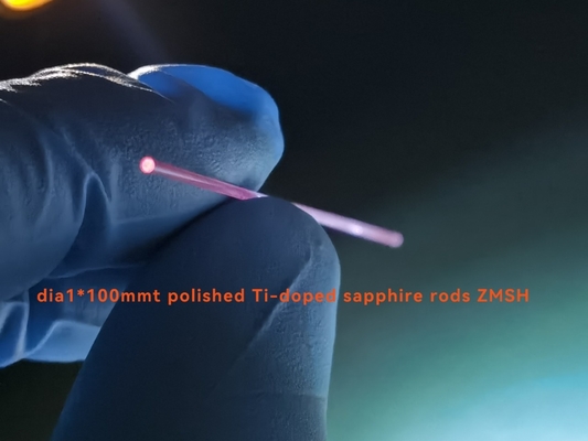 acheter Dia1*100mm poli extérieur Ti3 a enduit Sapphire Rod Lens pour le laser fabrication en ligne