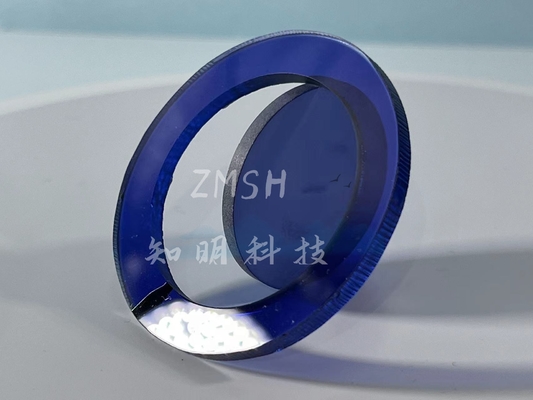 Synthétique Sapphire Crystal Ruby Al bleue 2O3 Crystal For Wristwatch Glass Case simple de pièce de laser