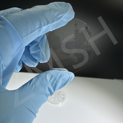 Substrat SiC 4H-SEMI 2 pouces Épaisseur 350um 500um Qualité Prime/Dummy Verres AR Qualité Optique