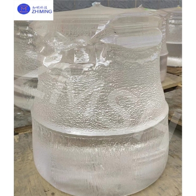 Saphir cultivé en cristal boule Saphir ingot méthode KY Kyropoulos 80 kg à 300 kg