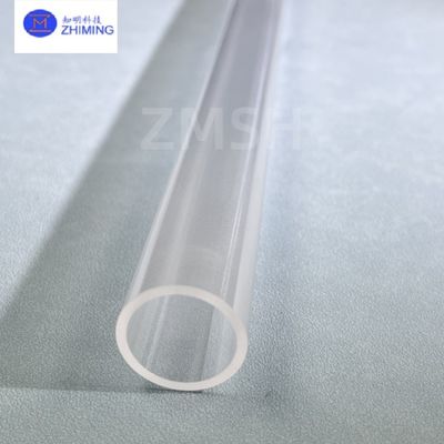 Tuyau en verre optique en saphir 99,999% Al2O3 dureté élevée 9,0 polie taille personnalisée
