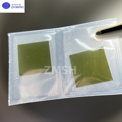 Substrat SiC de type 4H-N, plaquette de 10x10mm pour l'électronique de puissance