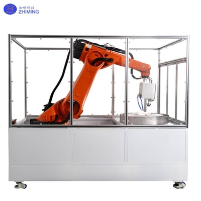Machine de polissage robotisée pour le traitement de composants optiques plats/sphériques/asphériques