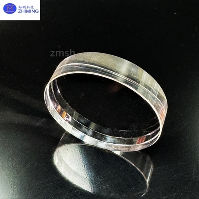 Fenêtres optiques en saphir personnalisables 99,99% Al2O3 Haute transparence pour les fenêtres laser