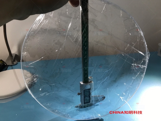 8inch Dia100mm 0001 Sapphire Wafer 1sp ou 2sp pour le transporteur de semi-conducteur